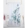 Bath curtains with Joy Home Kaya Green rings, 180x200 cm