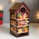 New Year's tea house "Shelves. Gingerbreads" 20x10.5x9.5 cm