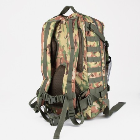 Tactical backpack, TAIF, 35 l, lightning department, 3 outer pockets, camouflage color/beige-3