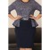 Women's dress, size 54, purple color, blue