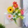 Nightlight "Flowers" LED RGB 5x8x12 cm Risalux