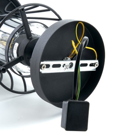 Garden-park lamp Feron PL524, IP44, E27, 60 W, 200x200x360 mm, black color-1