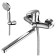 Lemark Linara LM0451C bath mixer, with a flat surge 300 mm, color chromium