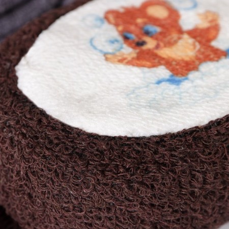 Body washcloth "Mishutka", 11 × 14 cm, color mix-9