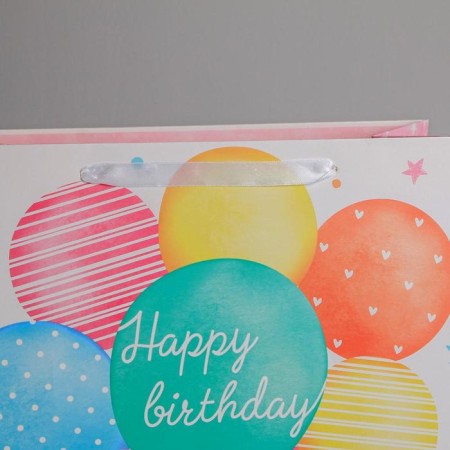 Gift package laminated, packaging, Happy Birthday, XL 49 x 40 x 19 cm-3