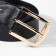 Belt buckle 6.3 × 5.5 cm, 40 mm, gold color