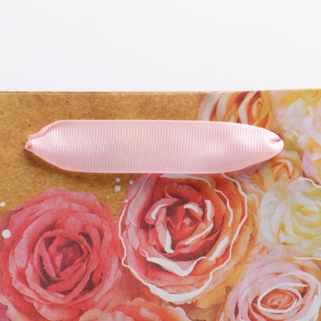 Gift horizontal craft package, packaging, “Floral mood”, ml 27 x 23 x 11.5 cm-2