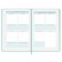 School School A5 80 sheets "Mint Ploste", firm cover of artificial leather, foil embroidery, lies, reference material, block 70 g/m2
