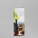 Gift package for a bottle, packaging, "wine", white craft, 13 x 36 x 10 cm