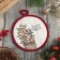 Take Ethel "Winter Joy" 17*17 cm, 100% cotton, sarzha