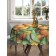 The tablecloth “Citrusian mood”, round, Saten, d = 150 cm