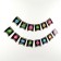 Paper garland on the tape "Balls of Neon"