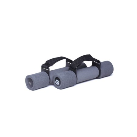 Neoprene dumbbells ATEMI AD042, 1 kg, NBR, 2 pcs