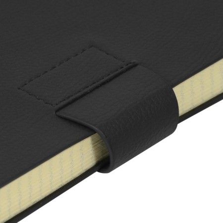 Diary of Leduced A5, 136 sheets of MEGAPOLIS FLEX SMART, Cover Artificial leather, Lasse, Block 70 g/m2, black-3