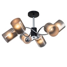 Lamp on the rod 6x60W E27, size 61x61x29 cm