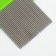 A set of animal combs, with long and short teeth, green