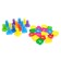 Designer "Bolts and nuts", the size of one part 4 x 4 x 1.5 cm