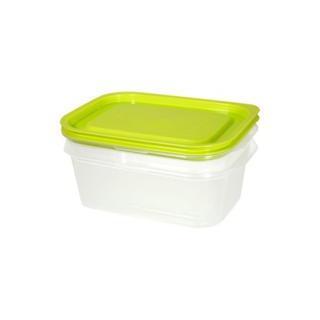 A set of plastic containers with Oursson steamed, green apple-6