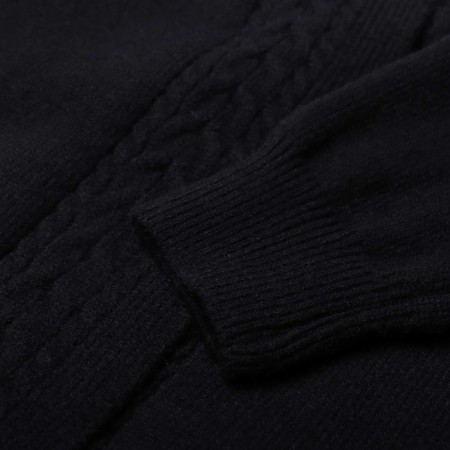 Women's costume (cardigan/trousers), black color, size 42-46 (One size)-6