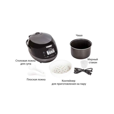 Pioneer MC505, 860 W multicooker, 16 programs, 5 l, black-5