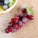 Mulyage "Matte grapes" 24 berries 12 cm, mix