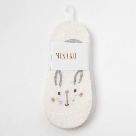 A set of female socks (3 pairs) minku "Bunny", size 36-37 (23 cm)-4