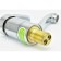 Juguni Dorado shell mixer, one -leaf, with flexible eyeliner, chromium color