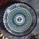 Largan Rishtan ceramics "Patterns", 25 cm, blue
