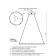 Suspended chandelier Noella LED 4000K 43W