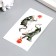 Tattoo on the body phosphorus "cat pranks" mix 6x10.5 cm