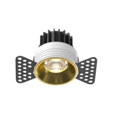 The built-in lamp Technical DL058-7W4K-TRS-BS, 7W, 5.4x5.4x5.3 cm, LED, 520LM, 4000K, Brass color
