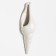 Nastennaya decor "shell" 25 x 8.7 cm, white