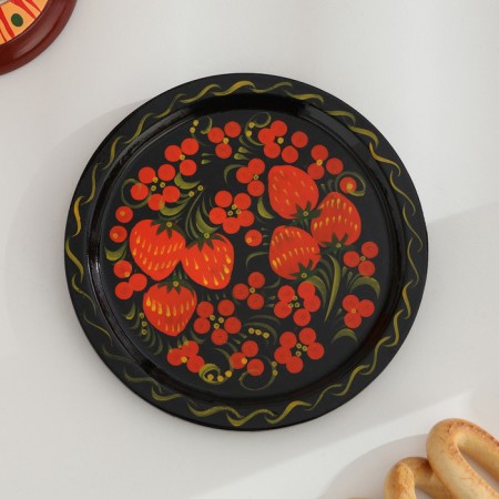 Set of spices "Strawberry", medium, 15 × 15 × 6 cm, Khokhloma-9