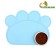 Silicone rug for a bowl, 40 x 30 cm, blue