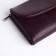 Women's wallet on magnet, purple color