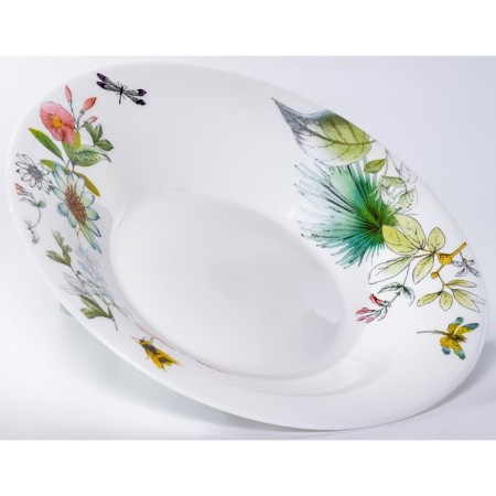 Deep plate OLAFF "Adele", glass -ceramic, d = 22 cm-1