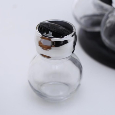 Set for glass spices on the stand "Babble", 18 × 18 × 22 cm, 12 pcs-3