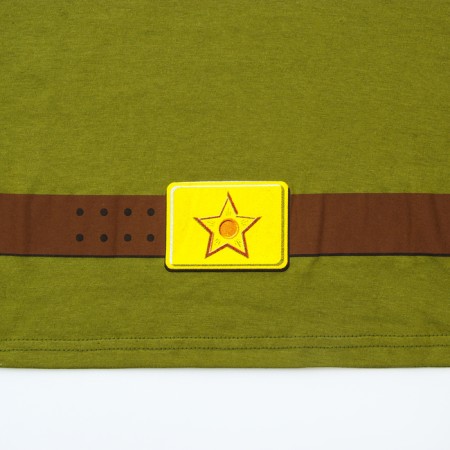 Carnival set "Brave Soldier": T -shirt Growth 104 cm, pilot river. 54–56-4