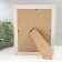 Photo frame plastic 15x20 cm "Rombs. Texture of wood" white 23.5x18.5 cm