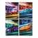 A notebook of 96 sheets in Calligrata Car "Auto", covered Cardboard, OFSET block, mix