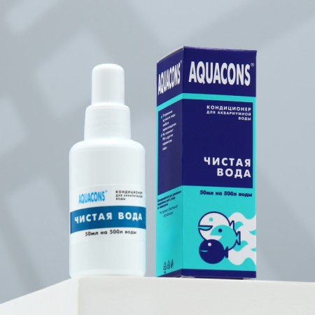 Air conditioning - pure water "aquacons" for aquarium water 50 ml