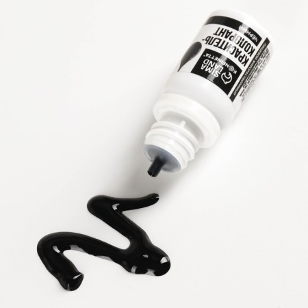 The dye of food gel fat -soluble for desserts, chocolate: black, 10 ml.-2