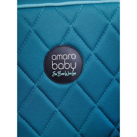 AMAROBABY Professional car seat, group 0+/I/II, turquoise color-7