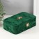 Textile box for jewelry "Bant" Emerald 22x14.5x7 cm