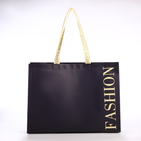 Bag without fastening, blue color-1