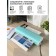 Laminator A4 75-125 μm, 2 shafts, speed 30 cm/min, Geleos "LM-A4MSB", turquoise-white