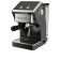 Coffee machine Galaxy Line GL 0756, Rozhkaya, 1500 W, 1.5 l, cappucchica, black