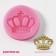 Mold "Crown", silicone, 5.5 × 5.5 cm, color mix