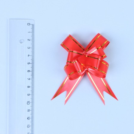 Bant-Babochka No. 1,8 "Golden stripes", red-1
