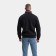 Windbreaker male, black color, size S